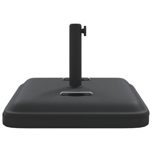 Parasollfot med håndtak for Ø38 / 48 mm stenger 27 kg firkantet 4007987