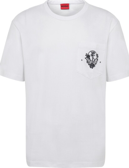 HUGO Durstee White S