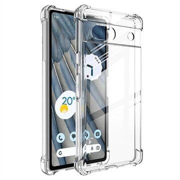 Imak Drop-Proof Google Pixel 7a TPU-deksel Gjennomsiktig