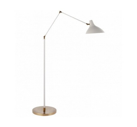 Charlton Floor Lamp White
