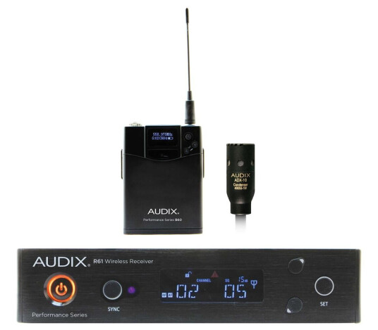 Audix Ap61 L10 Trådløst System Med Adx10 (522-586mhz)