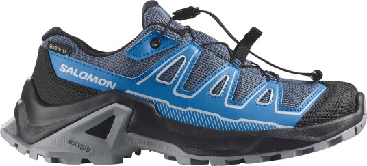 Salomon Kids' X Ultra GORE TEX Turbulence/black/french Blue 38 Salomon Kids' X Ultra GORE TEX Turbulence/black/french Blue 38