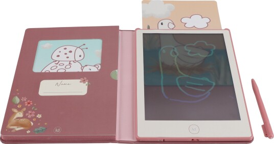 Little Dutch Drawing Tablet Pink Pink ONE SIZE