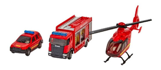 Teama Utrykningssett 1:48 Brannbil