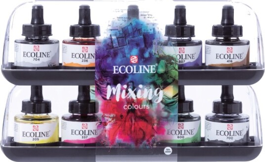 Ecoline Akvarellmaling Mixing 10-set
