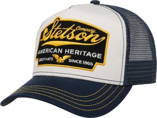 Stetson Trucker Cap American Heritage OneSize, Marine/White Stetson Trucker Cap American Heritage OneSize, Marine/White