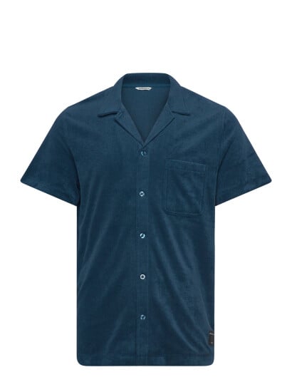 Björn Borg Borg Toweling Pool Shirt - Navy - XL