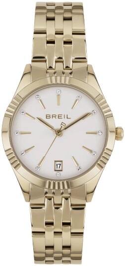 Breil Dameklokke TW1994 Classic Sølvfarget/Gulltonet stål Ø32 mm