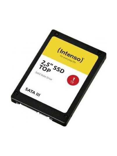 Intenso Top Performance 1TB SSD SATA III 2.5" med høy lese- og skrivehastighet
