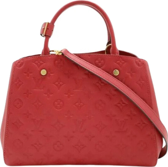 Louis Vuitton Vintage Dame Rød
