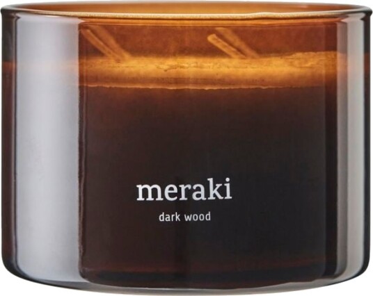 Meraki duftlys 60 timer Dark wood