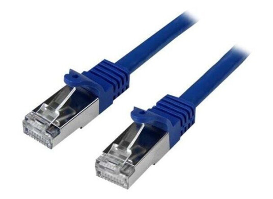 2m Blue Cat6 / Cat 6 Shielded (SFTP) Patch Cable 2 m - patchkabel - 2 m - blå