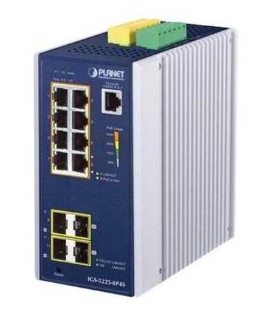 PLANET Switch IGS-5225-8P4S (4711605282420) PLANET Switch IGS-5225-8P4S (4711605282420)