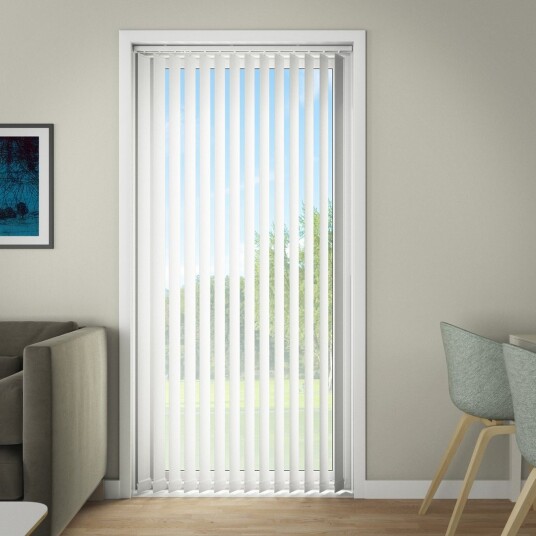 DEBEL LAMELL LØS ECLIPSE 250CM HVIT
