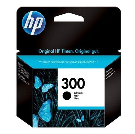 HP 300 / CC640EE Black Ink - Blekkpatron Svart