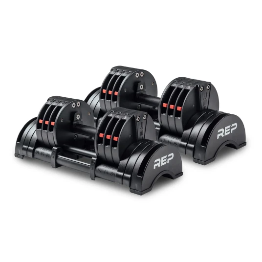 REP Fitness QuickDraw Adjustable Dumbbell - 20 kg (Sett)