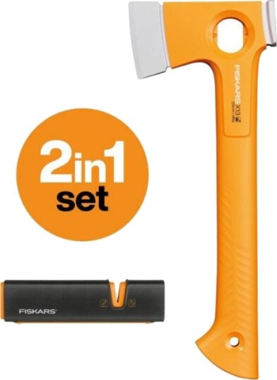 Fiskars Campingøks 1075437 med Sliper - Ideell for Utendørsbruk