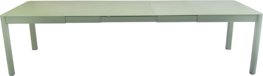 Fermob   Ribambelle Table With 3 Extensions Cactus   Utendørs Spisebord   Grønn   Metall