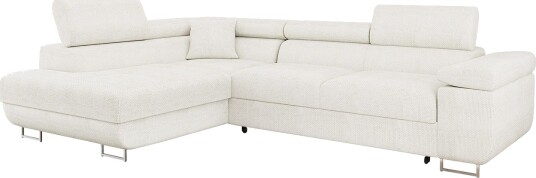 Gabina Sofa med Sjeselong 3 seter Hvit Gabina Sofa med Sjeselong 3 seter Hvit
