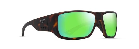 Maui Jim Keha Matte Dark Havana/Mauigreen Solbriller Maui Jim Keha Matte Dark Havana/Mauigreen Solbriller