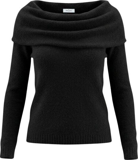 Gran Sasso Dame Strikkevarer Svart 3XL,