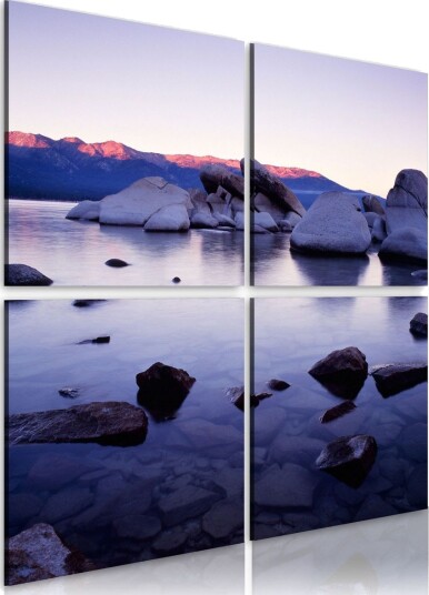 Bilde Rocky Strand Av Alpin Sjø 80x80 Artgeist sp. z o. o.