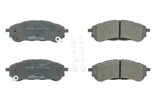 Bremseklosser AISIN BPFD-7008