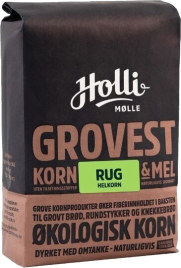 Holli Mølle rug helkorn 1 kg Holli Mølle rug helkorn 1 kg