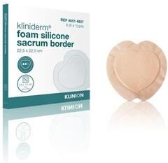 Klinion Wound Care Kliniderm Foam Silikone Border Sacral   22,5x22,5cm