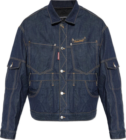 Dsquared2 Herre Jakker Blå L, Dsquared2 Herre Jakker Blå L,