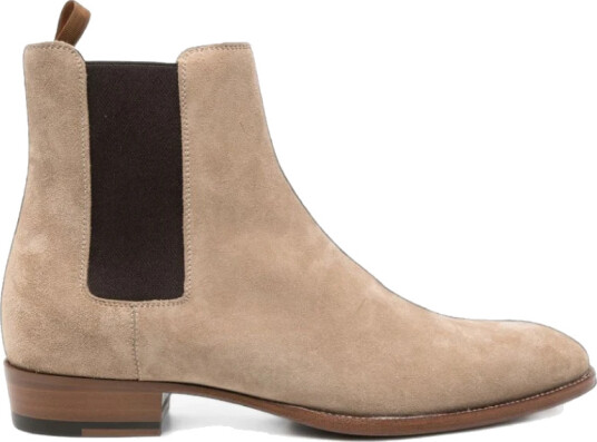 Saint Laurent Herre Sko Beige 40 EU, Saint Laurent Herre Sko Beige 40 EU,