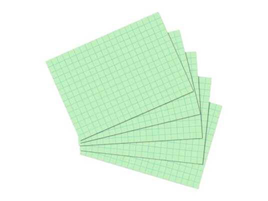 Herlitz 10901452 Grånn Rute Papir 170 G/M? 100 Stykker