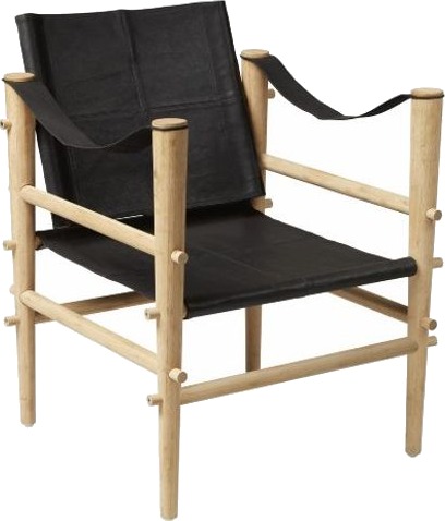 Cinas - Noble Safari stol Sort læder 1684496-02-0 1713733-01-0 Cinas - Noble Safari stol Sort læder 1684496-02-0 1713733-01-0