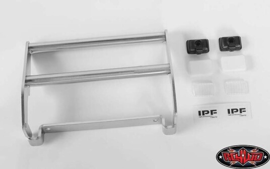 COWBOY FRONT GRILLE GUARD W/LIGHTS FOR TRAXXAS TRX-4 '79 BRONCO