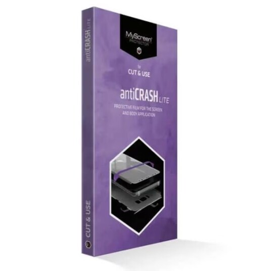MS CUT&USE antiCRASH Lite 4.0 6.5" folie. Salg i pakke med 10 stk. Prisen er for 1 stk.