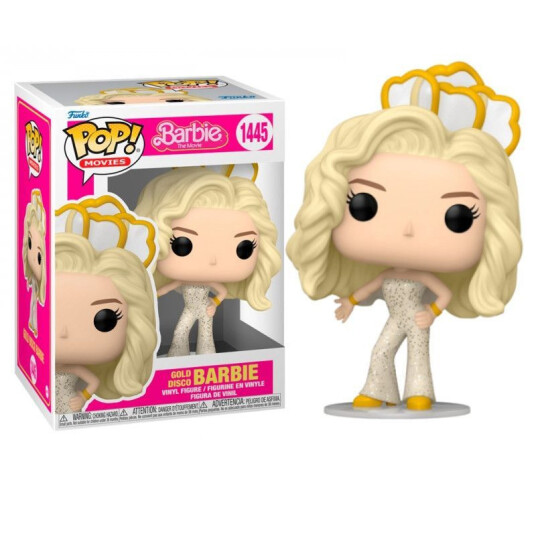 Funko POP! Movies: Barbie The Movie Vinylfigur Gold Disco Barbie #1445 Funko POP! Movies: Barbie The Movie Vinylfigur Gold Disco Barbie #1445