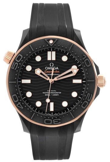 Omega Herreklokke 210.62.44.20.01.001 Seamaster Diver 300M Grå/Gummi
