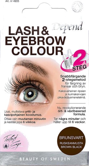 Depend Lash & Eyebrow Colour Brown Black