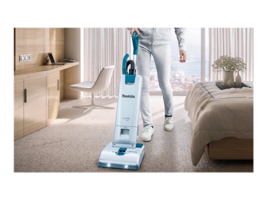 Makita Dvc560pt2  Støvsuger  Oppreist  Uten Pose  2 Batterier Inkludert Lader