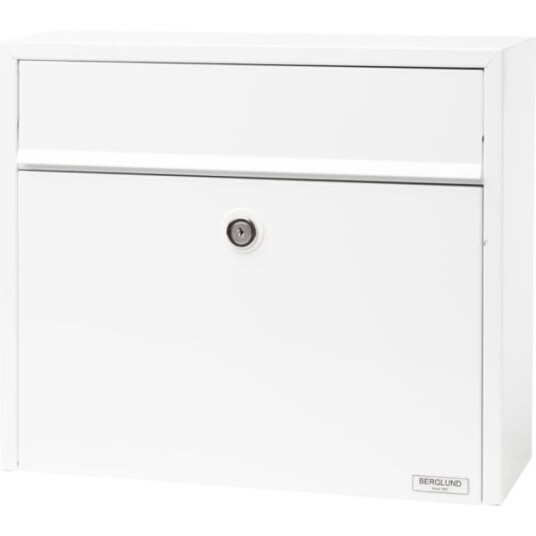 Berglund SL 930 Postkasse låsbar Hvit Berglund SL 930 Postkasse låsbar Hvit