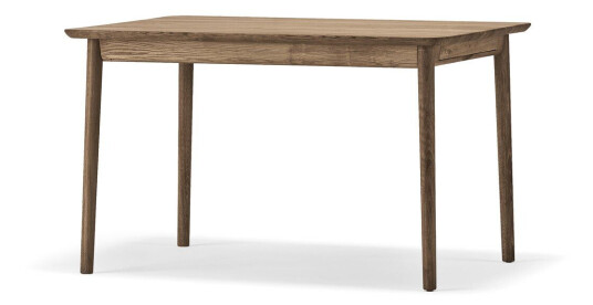 Stolab Prima Vista spisebord Smoked oak 120 x 90 cm inkl. 1 ilegg