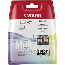 Canon PG-510 (Black) + CL-511 (Color) - 2970B010