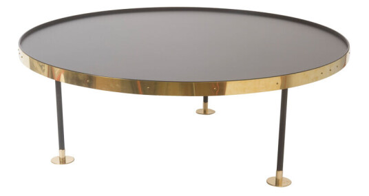 Scherlin Sofabord 12 Ø 110 cm, sort