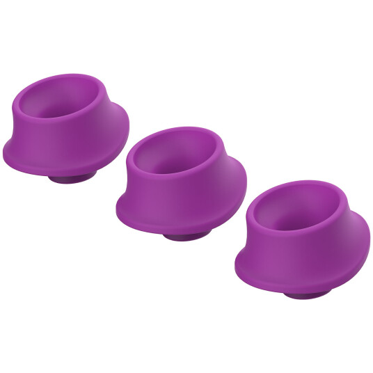 Womanizer Sugehoder 3 stk. Large - Lilla Womanizer Sugehoder 3 stk. Large - Lilla