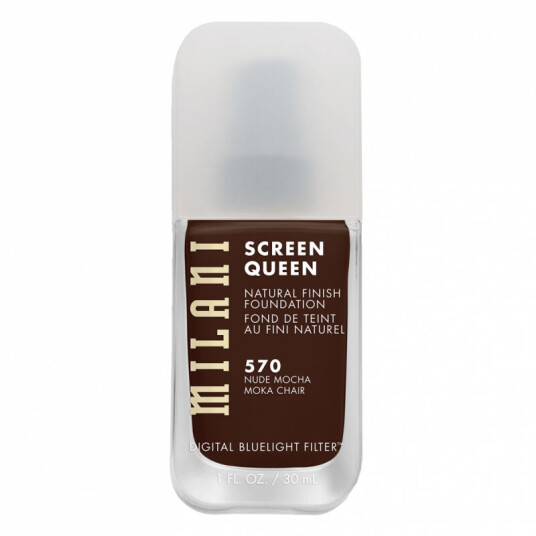 Milani Screen Queen Foundation 570N Nude Mocha Milani Screen Queen Foundation 570N Nude Mocha