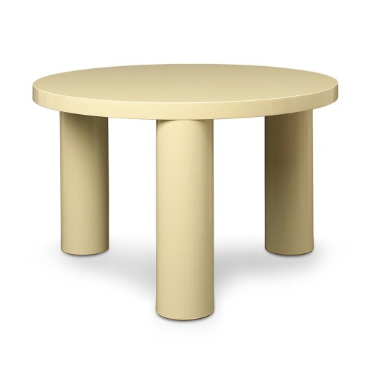 ferm LIVING Post salongbord small Ø 65 cm Lemonade