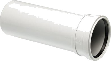 Uponor Decibel Afløbsrør Med Muffe 50 Mm 0,5M