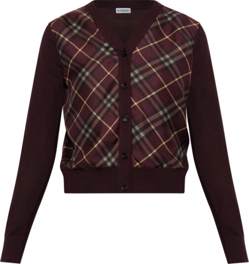 Burberry Dame Strikkevarer Rød L,