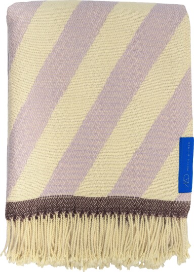 Mette Ditmer Retro pledd 125x170 cm Lilac Mette Ditmer Retro pledd 125x170 cm Lilac