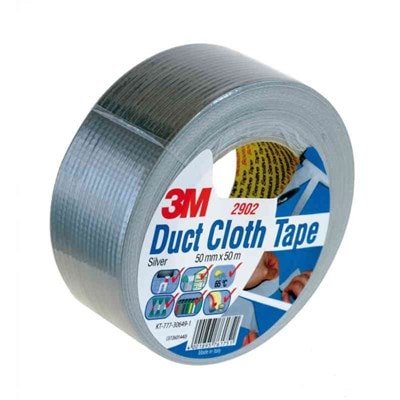 Scotch Vevd Tape 2904 48mmx50m Sølv Scotch Vevd Tape 2904 48mmx50m Sølv
